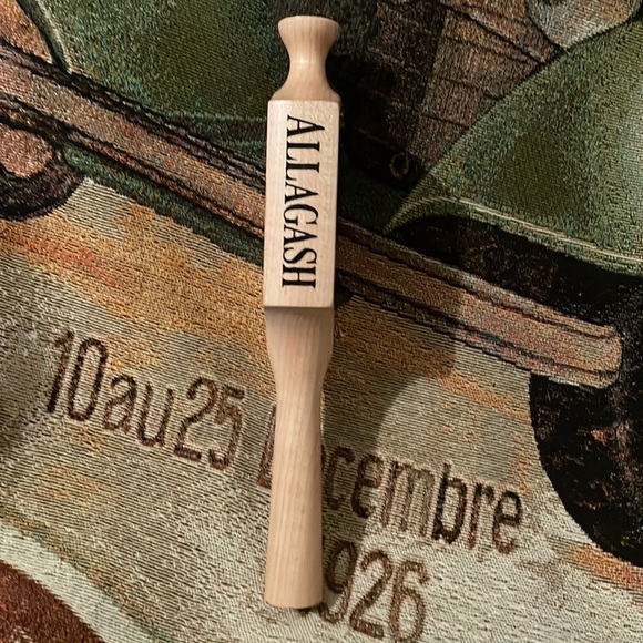 ALLAGASH BREWING COMPANY Wooden Beer Tap Handle 11” Free Shipping - Picture 2 of 6